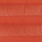 Maßplissee 5821 New York Crush Optik orangerot X2/VS2 lichtdurchlässig, bildschirmarbeitsplatzgeeignet,Perlreflex, schwerentflammbar